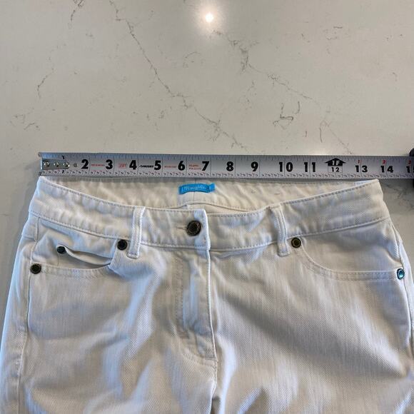 J. McLaughlin White Skinny Jeans Pants size 2 - Picture 7 of 10